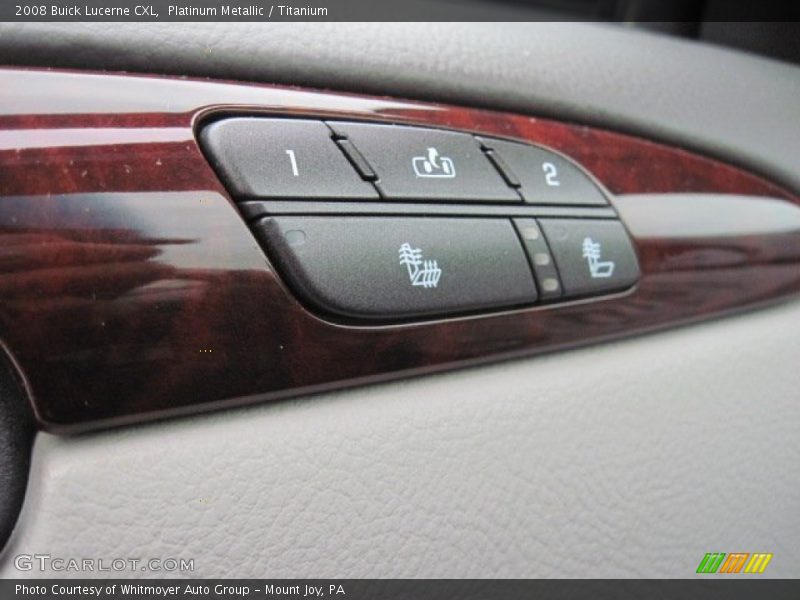 Platinum Metallic / Titanium 2008 Buick Lucerne CXL