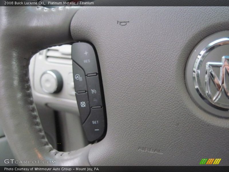 Platinum Metallic / Titanium 2008 Buick Lucerne CXL