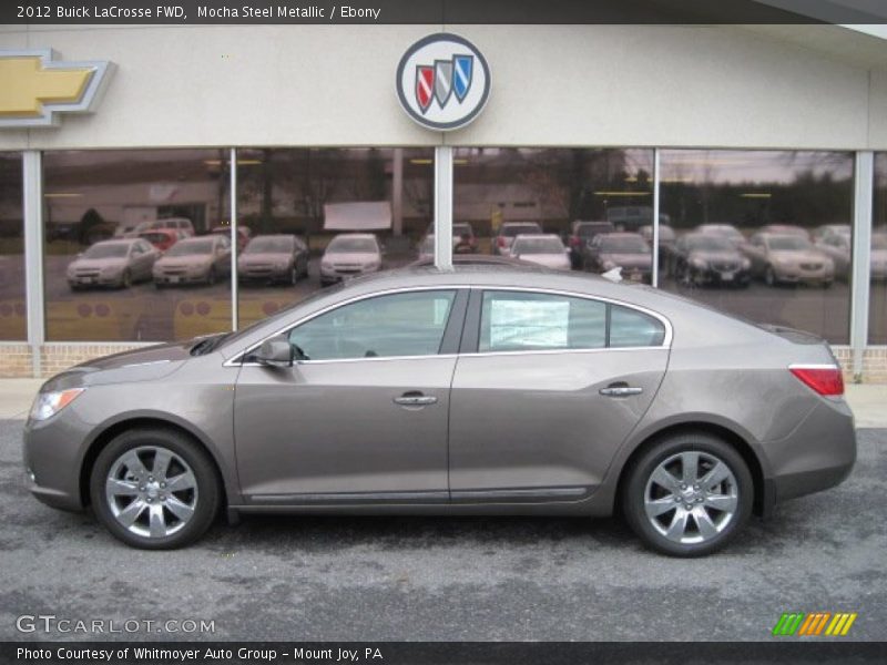 Mocha Steel Metallic / Ebony 2012 Buick LaCrosse FWD