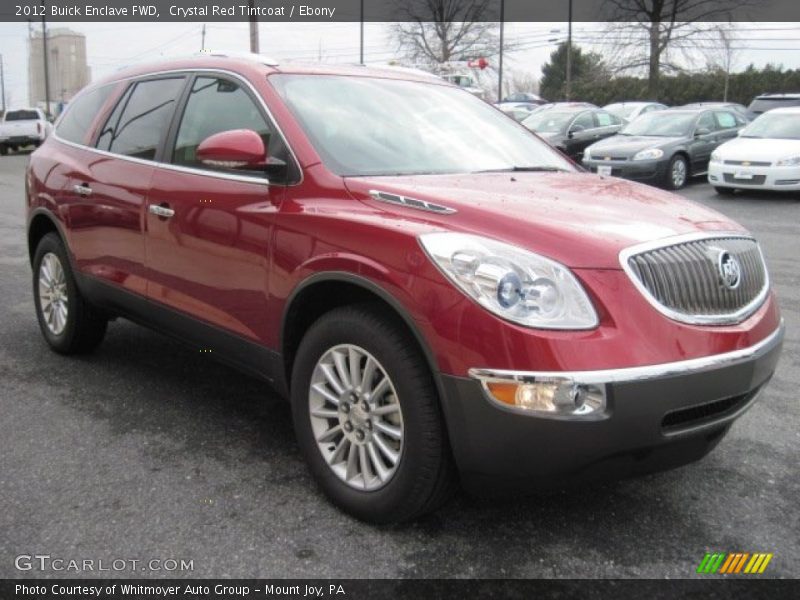 Crystal Red Tintcoat / Ebony 2012 Buick Enclave FWD
