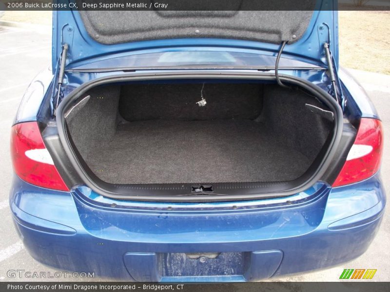 Deep Sapphire Metallic / Gray 2006 Buick LaCrosse CX
