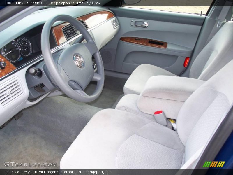 Deep Sapphire Metallic / Gray 2006 Buick LaCrosse CX