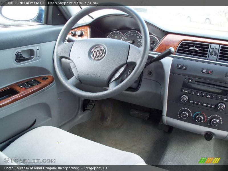 Deep Sapphire Metallic / Gray 2006 Buick LaCrosse CX