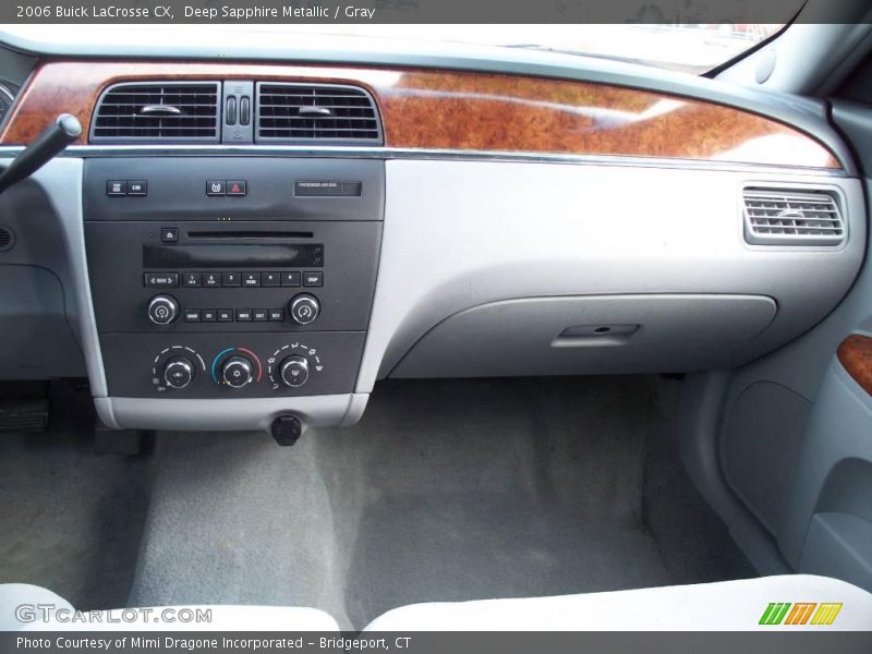 Deep Sapphire Metallic / Gray 2006 Buick LaCrosse CX