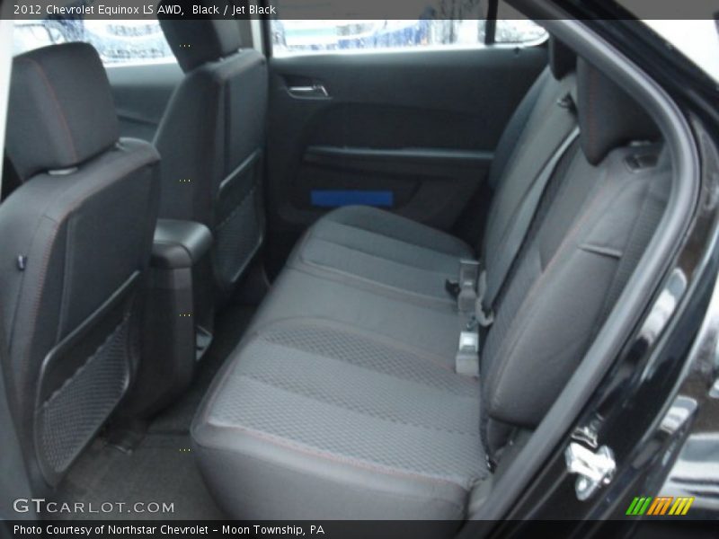 Black / Jet Black 2012 Chevrolet Equinox LS AWD