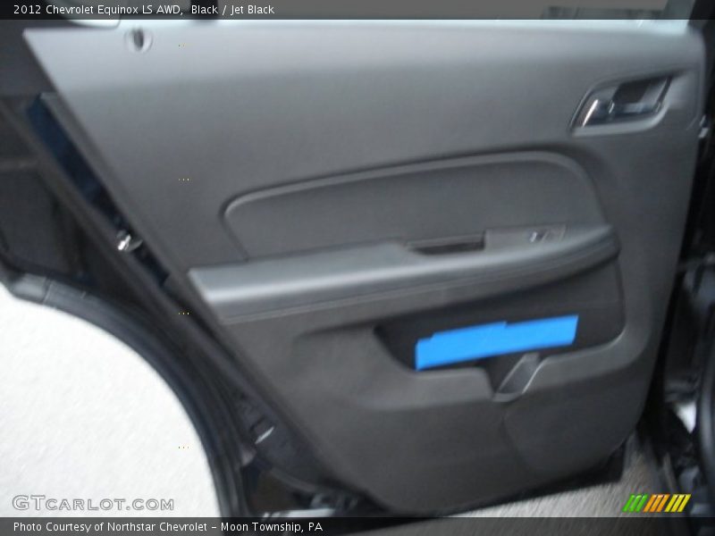 Black / Jet Black 2012 Chevrolet Equinox LS AWD