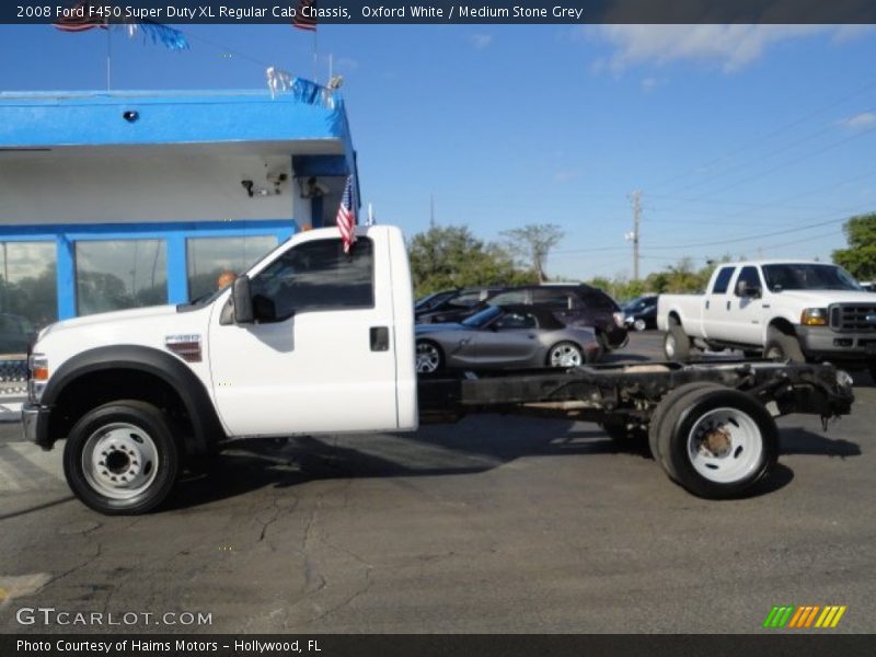  2008 F450 Super Duty XL Regular Cab Chassis Oxford White