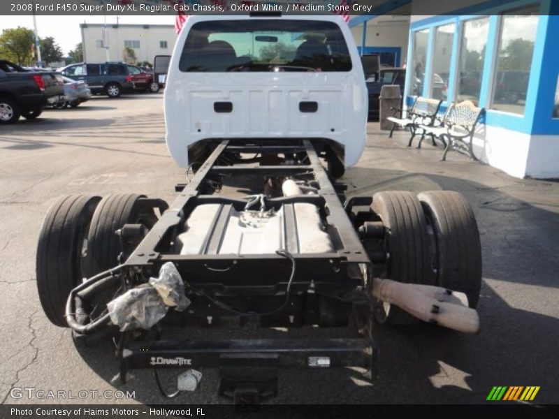  2008 F450 Super Duty XL Regular Cab Chassis Oxford White