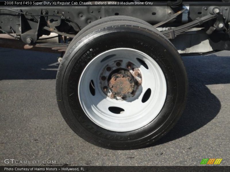  2008 F450 Super Duty XL Regular Cab Chassis Wheel