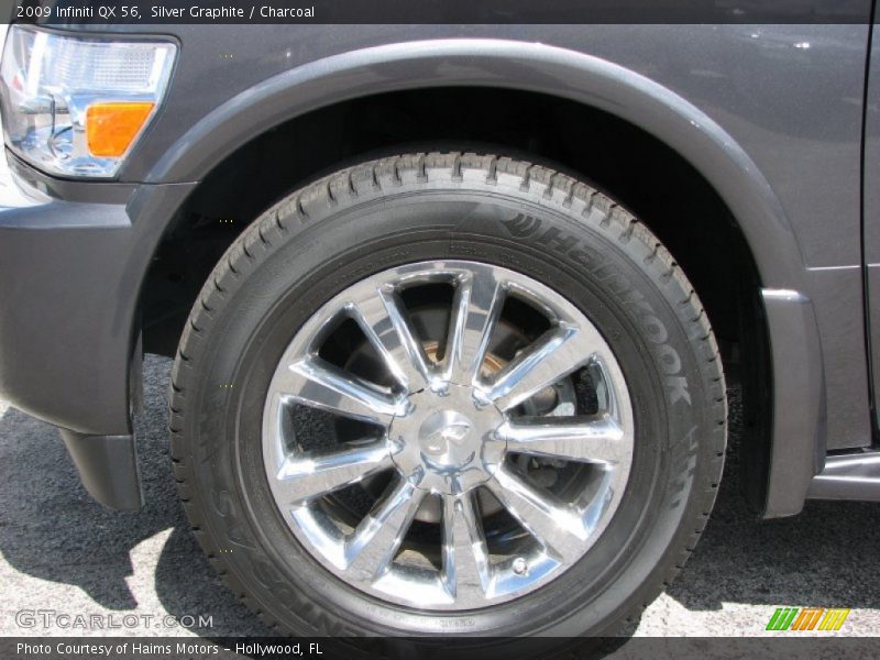 Silver Graphite / Charcoal 2009 Infiniti QX 56