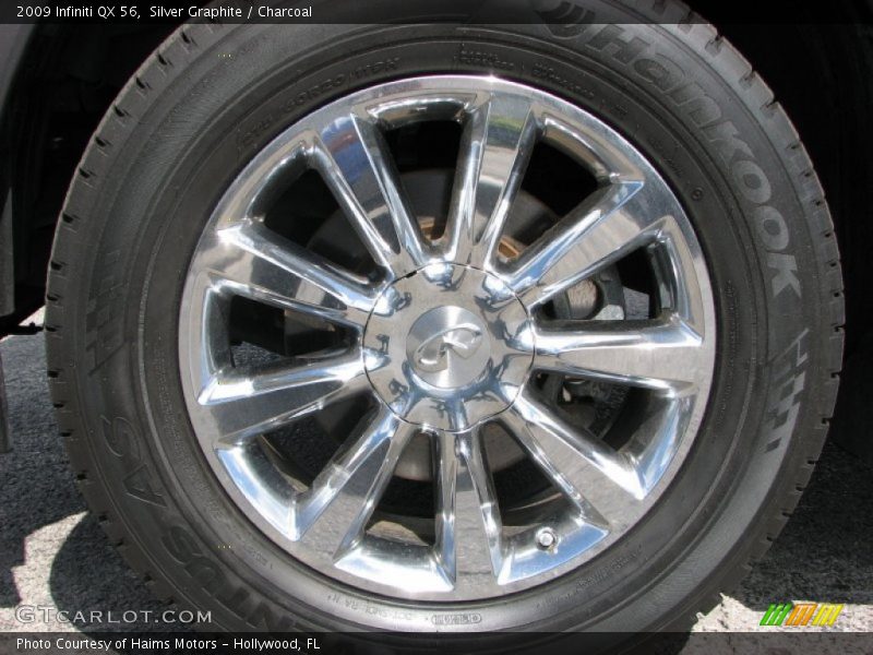 Silver Graphite / Charcoal 2009 Infiniti QX 56