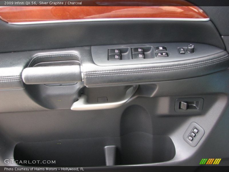 Silver Graphite / Charcoal 2009 Infiniti QX 56