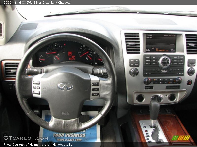 Silver Graphite / Charcoal 2009 Infiniti QX 56