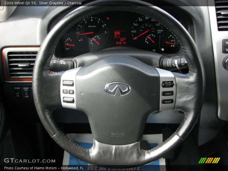 Silver Graphite / Charcoal 2009 Infiniti QX 56