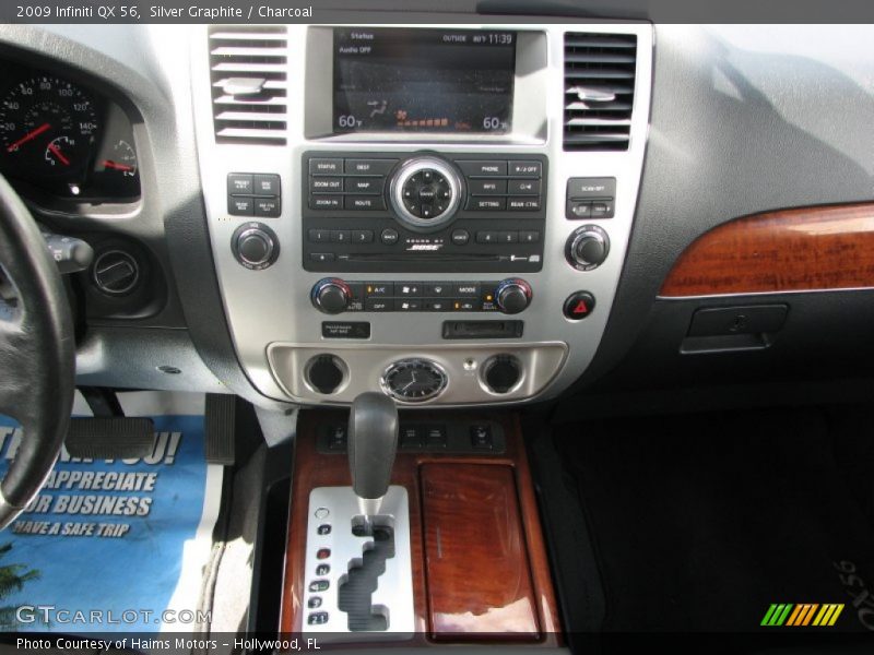 Silver Graphite / Charcoal 2009 Infiniti QX 56