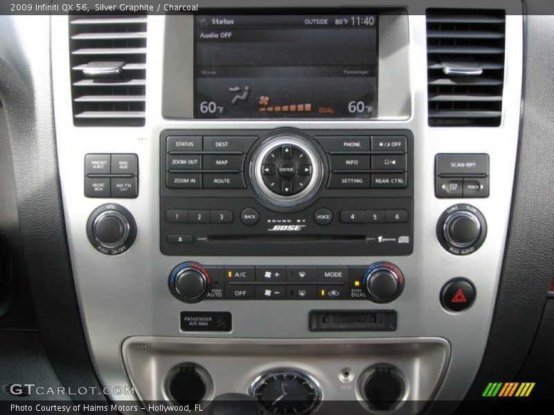 Silver Graphite / Charcoal 2009 Infiniti QX 56