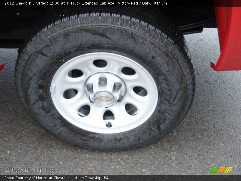  2012 Silverado 1500 Work Truck Extended Cab 4x4 Wheel