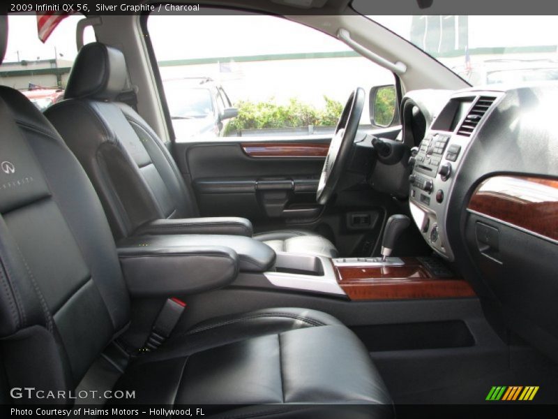 Silver Graphite / Charcoal 2009 Infiniti QX 56
