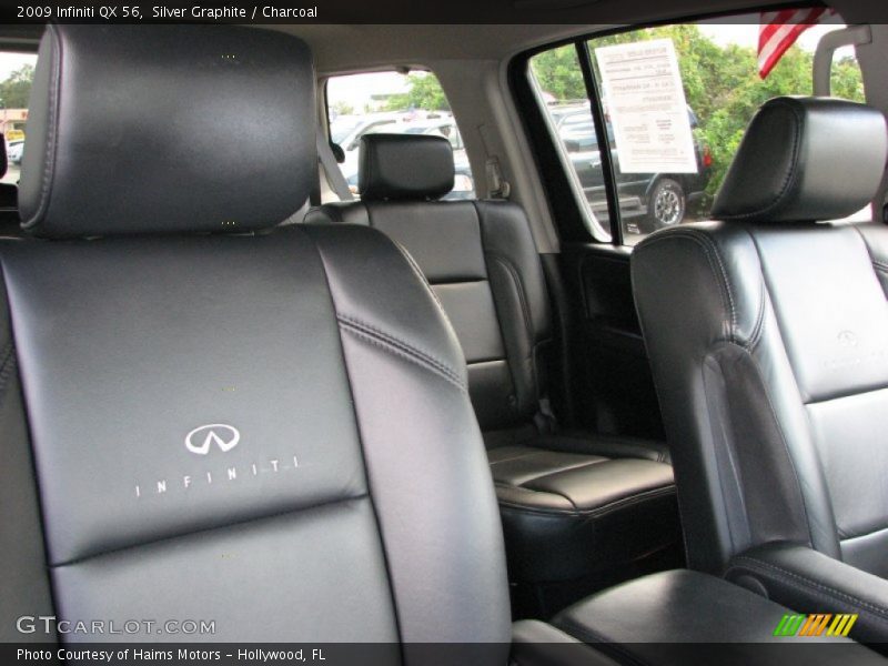 Silver Graphite / Charcoal 2009 Infiniti QX 56