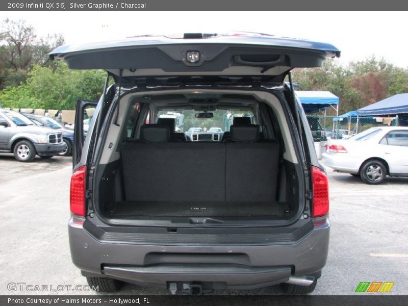 Silver Graphite / Charcoal 2009 Infiniti QX 56