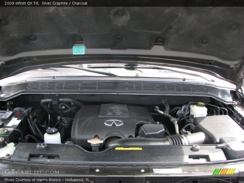 Silver Graphite / Charcoal 2009 Infiniti QX 56