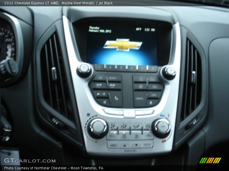 Mocha Steel Metallic / Jet Black 2012 Chevrolet Equinox LT AWD