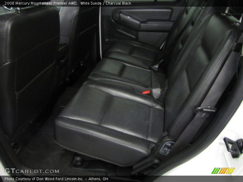 White Suede / Charcoal Black 2008 Mercury Mountaineer Premier AWD