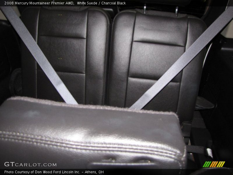 White Suede / Charcoal Black 2008 Mercury Mountaineer Premier AWD