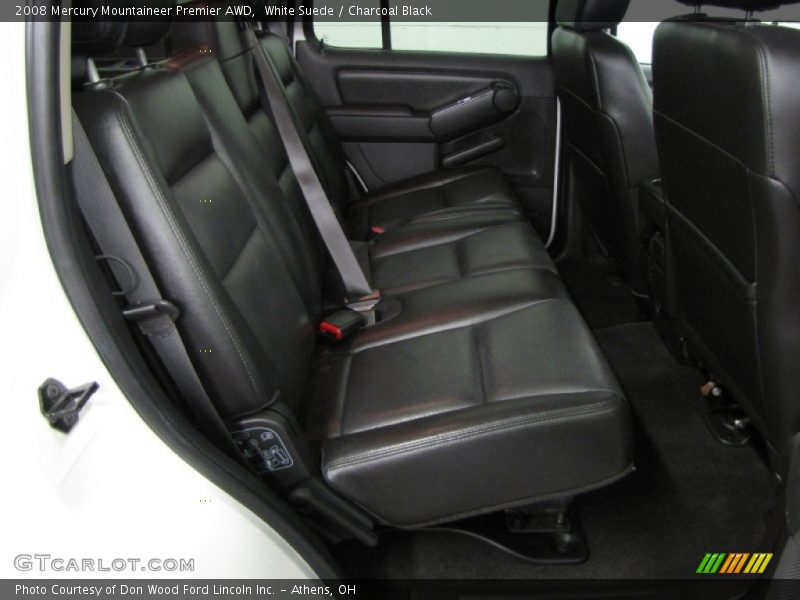 White Suede / Charcoal Black 2008 Mercury Mountaineer Premier AWD
