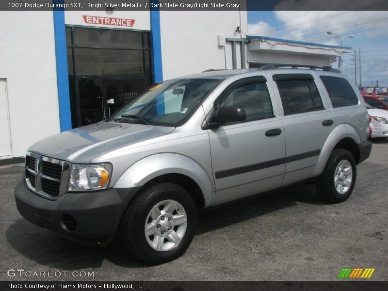 Bright Silver Metallic / Dark Slate Gray/Light Slate Gray 2007 Dodge Durango SXT
