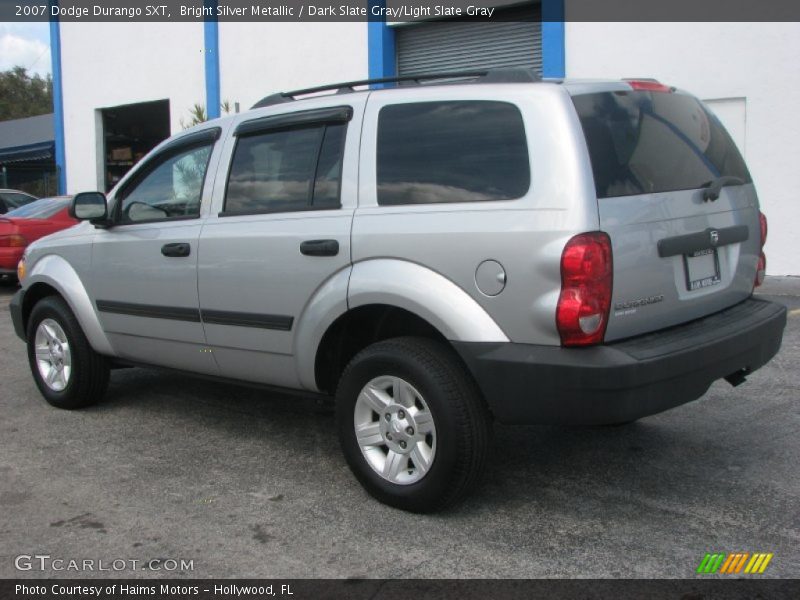 Bright Silver Metallic / Dark Slate Gray/Light Slate Gray 2007 Dodge Durango SXT