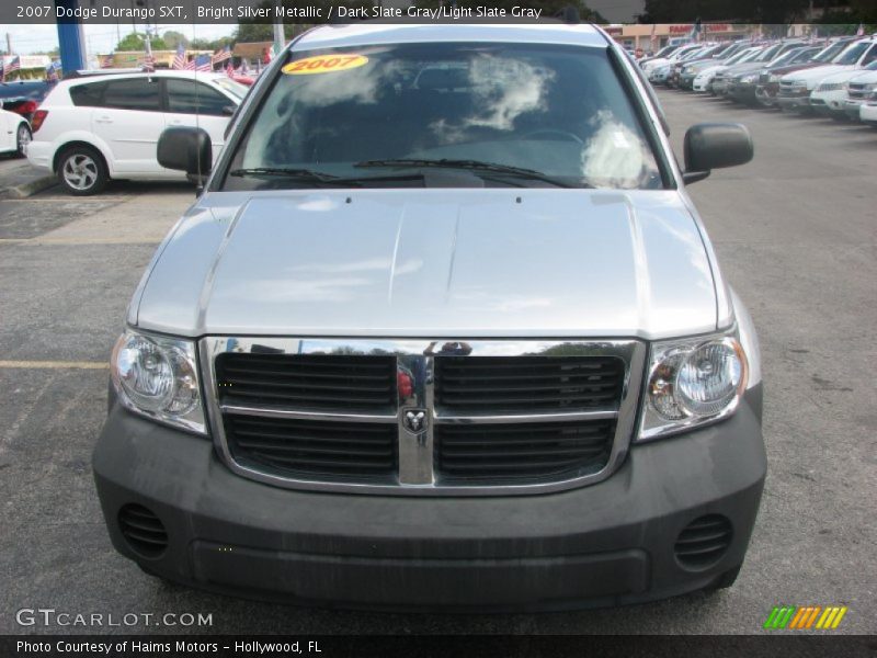 Bright Silver Metallic / Dark Slate Gray/Light Slate Gray 2007 Dodge Durango SXT