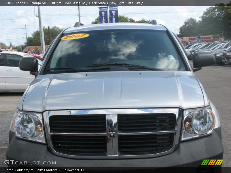 Bright Silver Metallic / Dark Slate Gray/Light Slate Gray 2007 Dodge Durango SXT