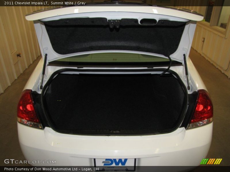 Summit White / Gray 2011 Chevrolet Impala LT