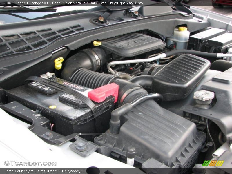 Bright Silver Metallic / Dark Slate Gray/Light Slate Gray 2007 Dodge Durango SXT