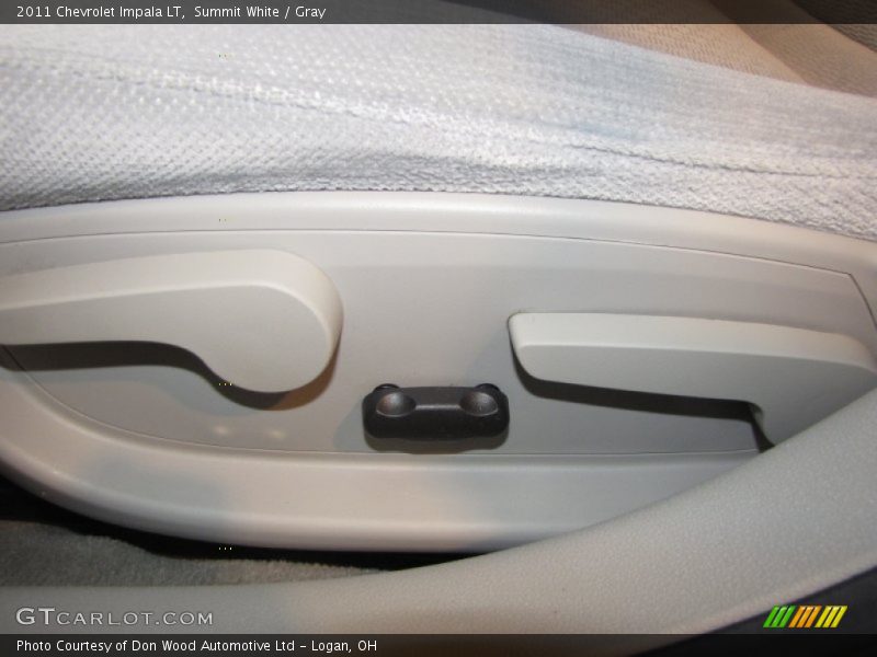Summit White / Gray 2011 Chevrolet Impala LT