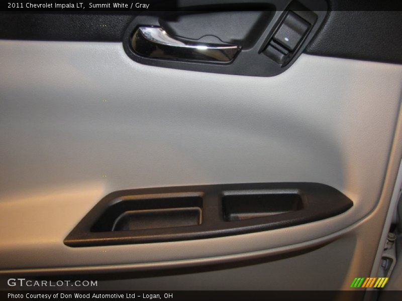 Summit White / Gray 2011 Chevrolet Impala LT