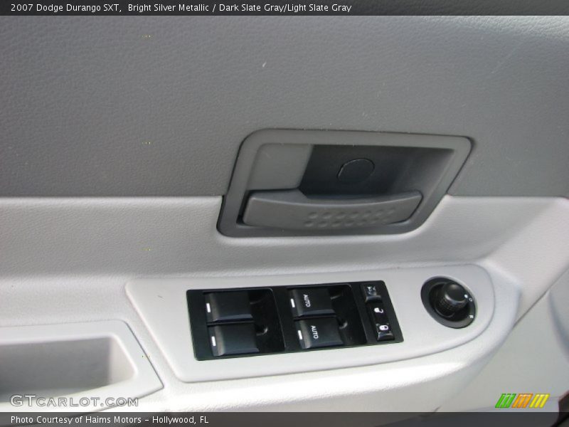 Bright Silver Metallic / Dark Slate Gray/Light Slate Gray 2007 Dodge Durango SXT