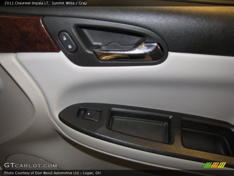 Summit White / Gray 2011 Chevrolet Impala LT