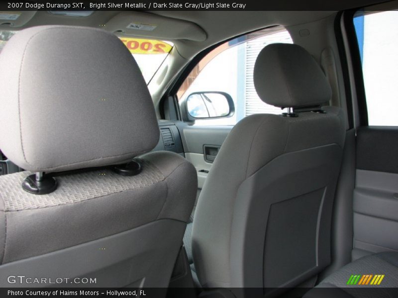 Bright Silver Metallic / Dark Slate Gray/Light Slate Gray 2007 Dodge Durango SXT