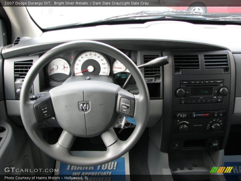 Bright Silver Metallic / Dark Slate Gray/Light Slate Gray 2007 Dodge Durango SXT