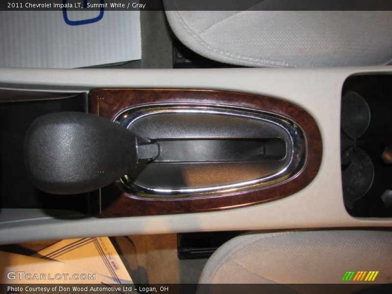 Summit White / Gray 2011 Chevrolet Impala LT