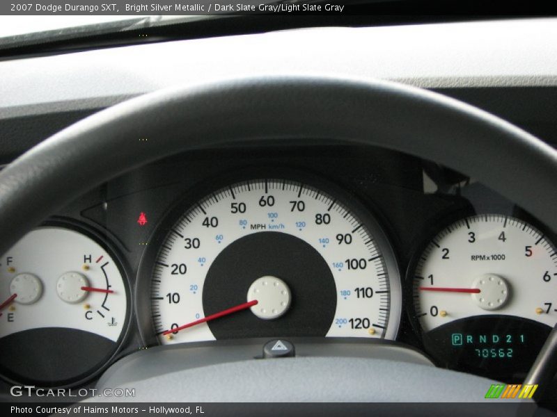  2007 Durango SXT SXT Gauges