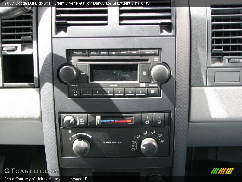 Bright Silver Metallic / Dark Slate Gray/Light Slate Gray 2007 Dodge Durango SXT