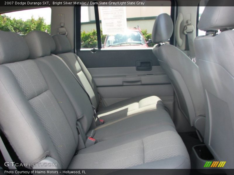 Bright Silver Metallic / Dark Slate Gray/Light Slate Gray 2007 Dodge Durango SXT