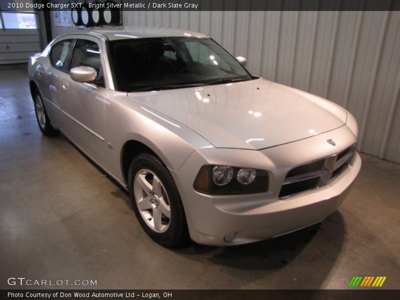 Bright Silver Metallic / Dark Slate Gray 2010 Dodge Charger SXT