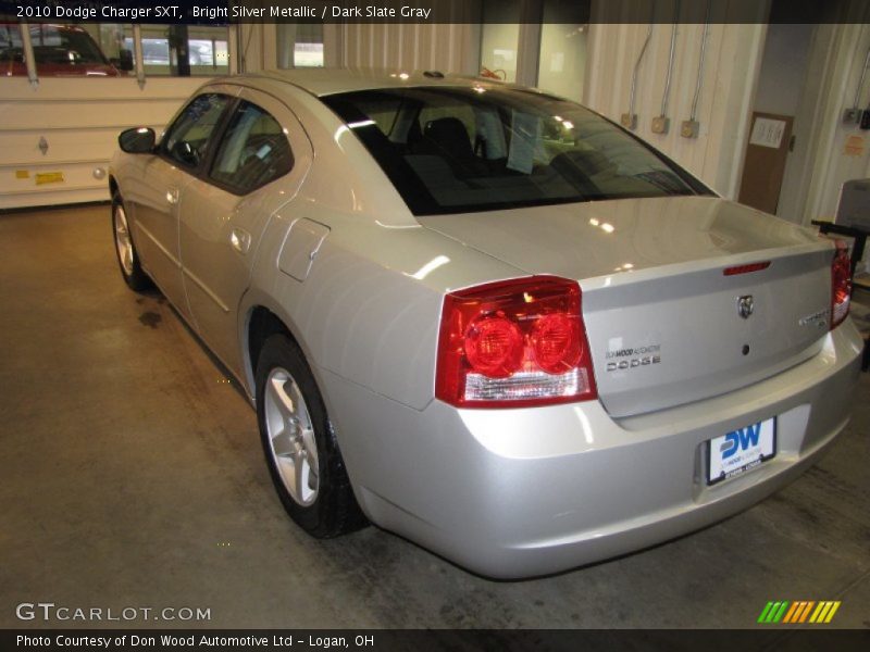 Bright Silver Metallic / Dark Slate Gray 2010 Dodge Charger SXT