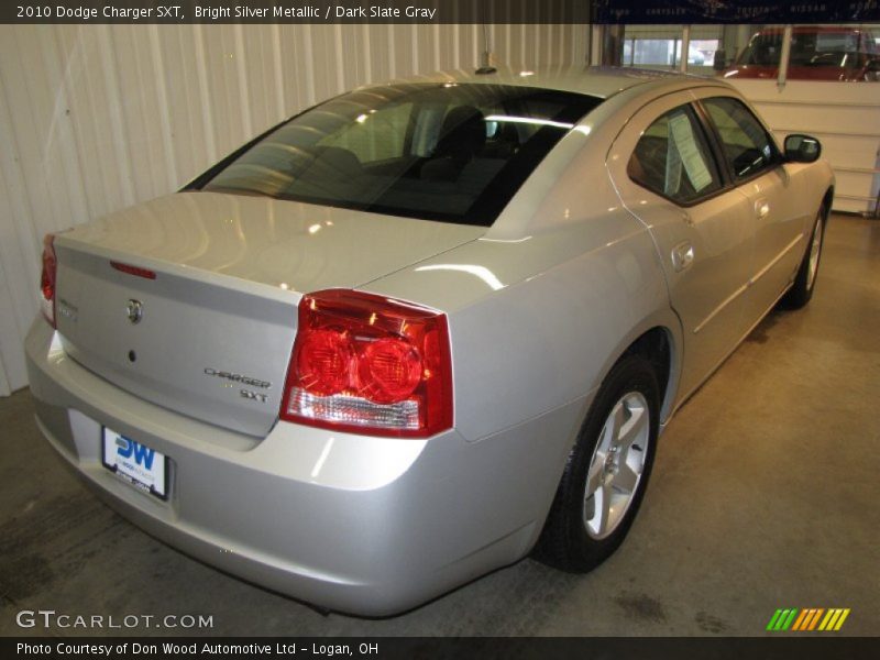 Bright Silver Metallic / Dark Slate Gray 2010 Dodge Charger SXT