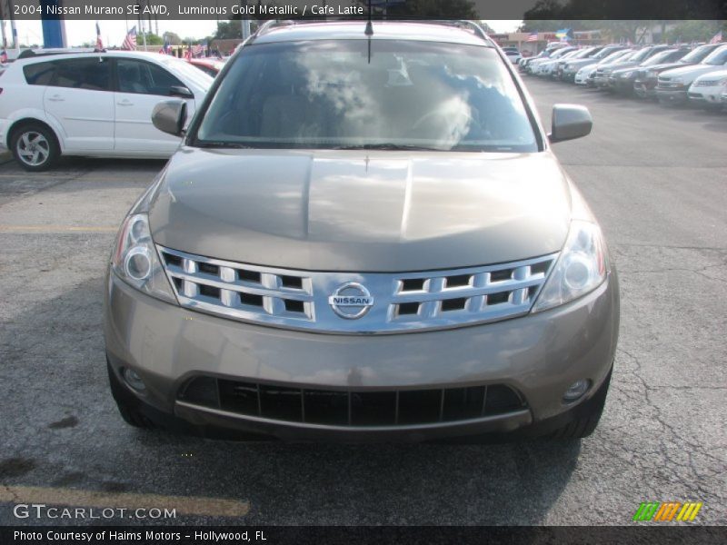 Luminous Gold Metallic / Cafe Latte 2004 Nissan Murano SE AWD