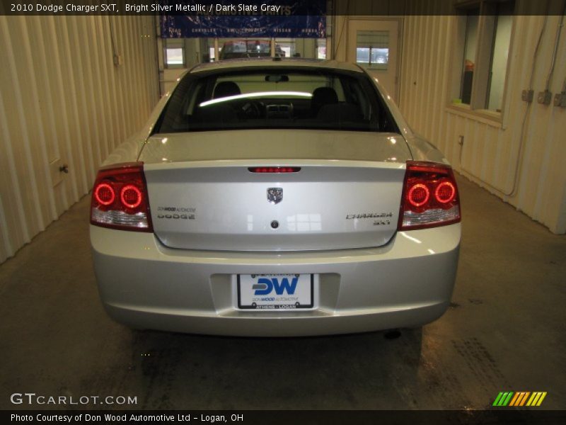 Bright Silver Metallic / Dark Slate Gray 2010 Dodge Charger SXT